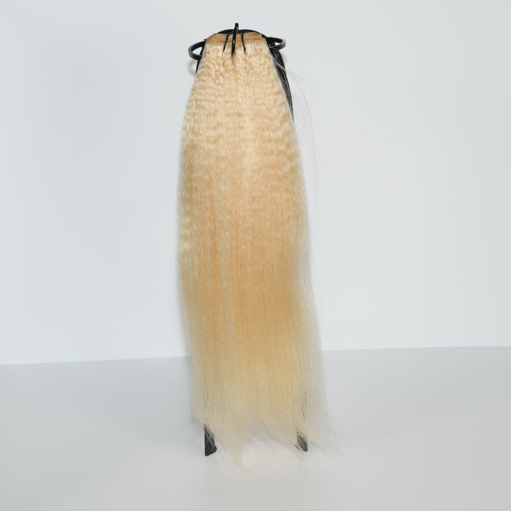 Champagne Blonde Textured Blowout Wefts